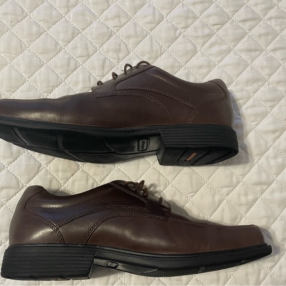 Mens Rockport Lace-up Shoes Sz 10.5 with Adiprene by Adidas sole - Picture 2 of 6